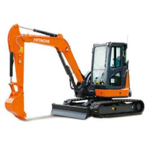 HITACHI ZX-5 SERIES 3/8" POLYCARBONATE EXCAVATOR DOOR | REPLACEMENT | #T396393 | #T396635