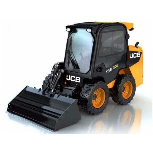 JCB OEM 1/2" POLYCARBONATE SKID STEER WINDSHIELD | REPLACEMENT | 335/B2146 & 335/2145