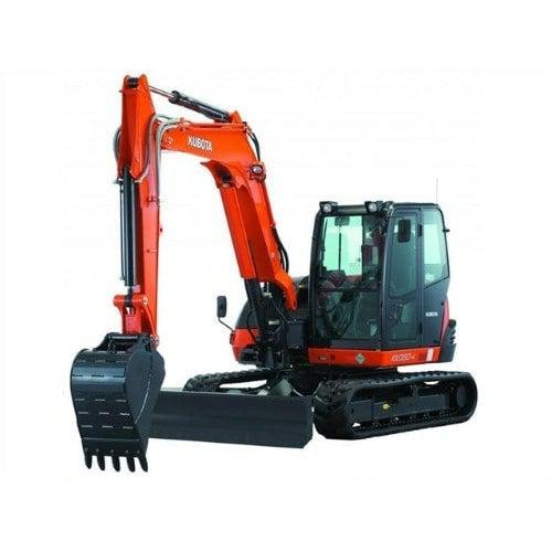 KUBOTA KX040-4 SERIES POLYCARBONATE EXCAVATOR WINDSHIELD