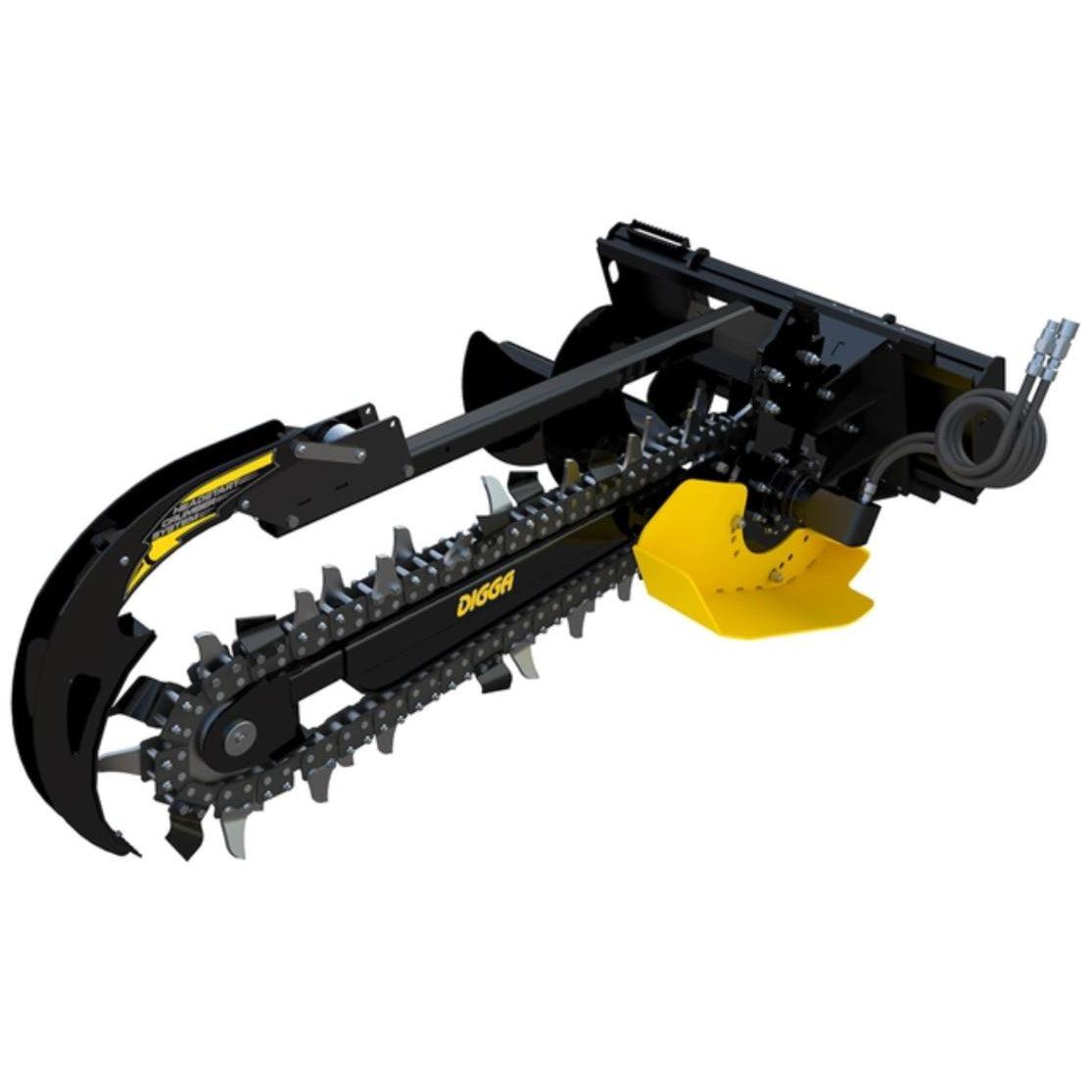 巨人 BBH Bigfoot 4 Foot Trencher Skid Steer Attachment | Digga