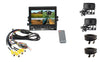 Camera Source 7-inch quad-view DVR monitor and two-camera AHD system