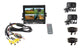 Camera Source 7-inch quad-view DVR monitor and two-camera AHD system