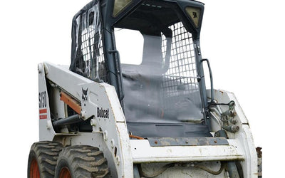 All-Weather Nylon Skid Steer Cab Enclosure