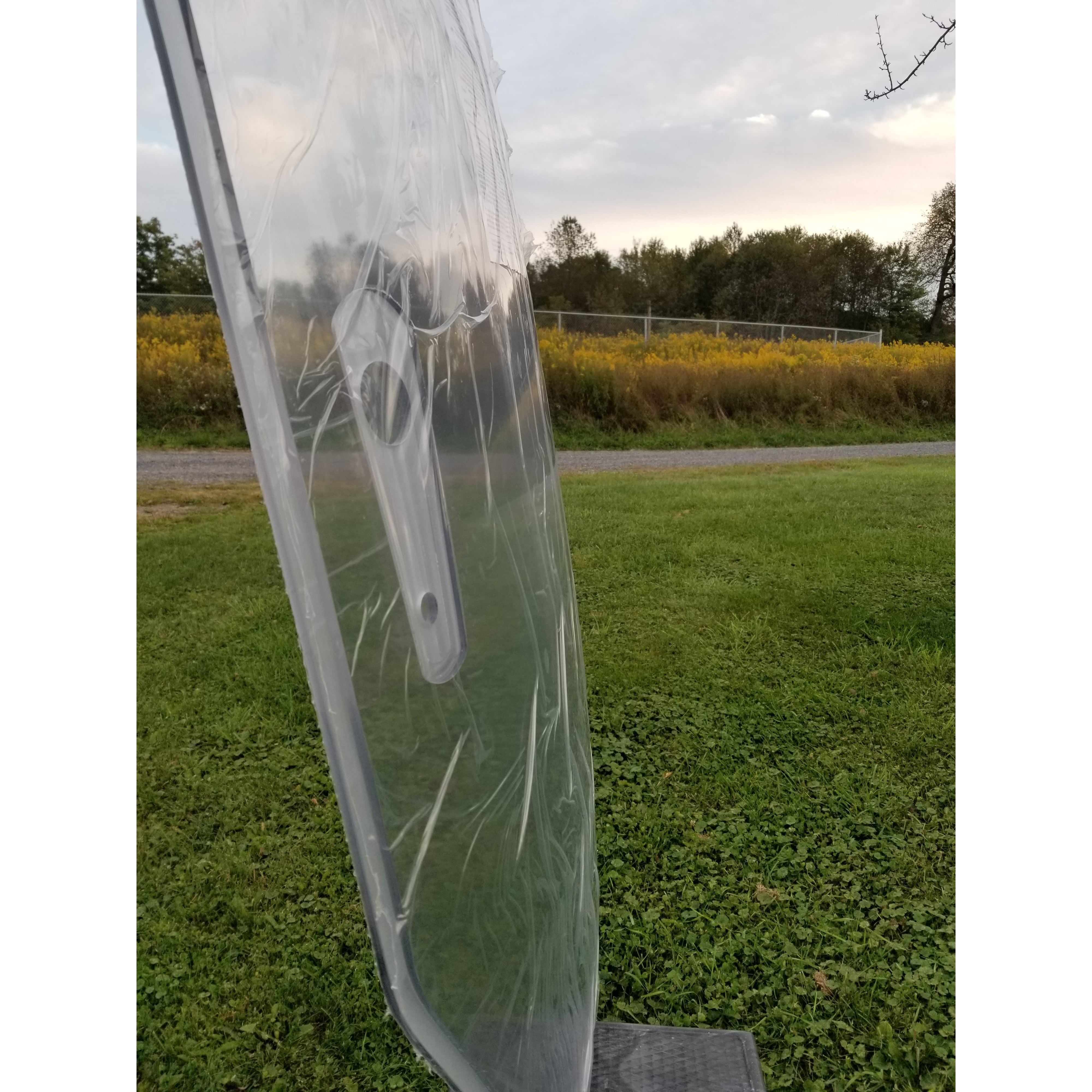 Bobcat Cabin Front Door Glass – Green Tinted Tempered – Fits T630, T650, T740, T750, T770, T870 – 7120401