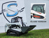 Bobcat M-Series One-Piece Polycarbonate Side Window Panel | OEM 7261608 - Bobcat M Sides 1