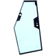 CASE K-SERIES CRAWLER/DOZER LEFT DOOR GLASS | 87400792