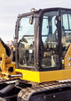 CAT 306 mini hydraulic excavator application for windshield OEM 496-1130 and 496-1131