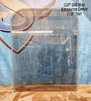 Caterpillar Mini Hydraulic Excavator Polycarbonate Windshield | OEM 496-1130, 496-1131 - CAT 306 Upper 5 Tint