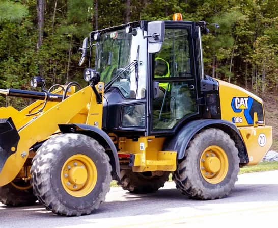 CAT 906, 907, and 908 compact wheel loader application for front windshield OEM 562-9780