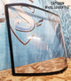 Caterpillar 924/930/938 Wheel Loader Polycarbonate Front Window | OEM 341-9901