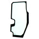 Komatsu Dozer Left Door Glass | Part #12Y-54-37271
