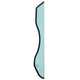 Cat right front door glass 2230610