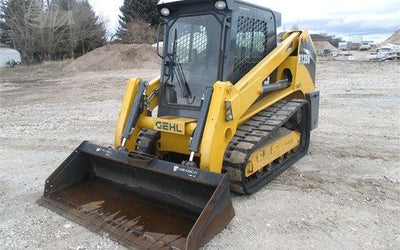 GEHL|MUSTANG| POLYCARBONATE SKID STEER DOOR | REPLACEMENT| CURVED #244242