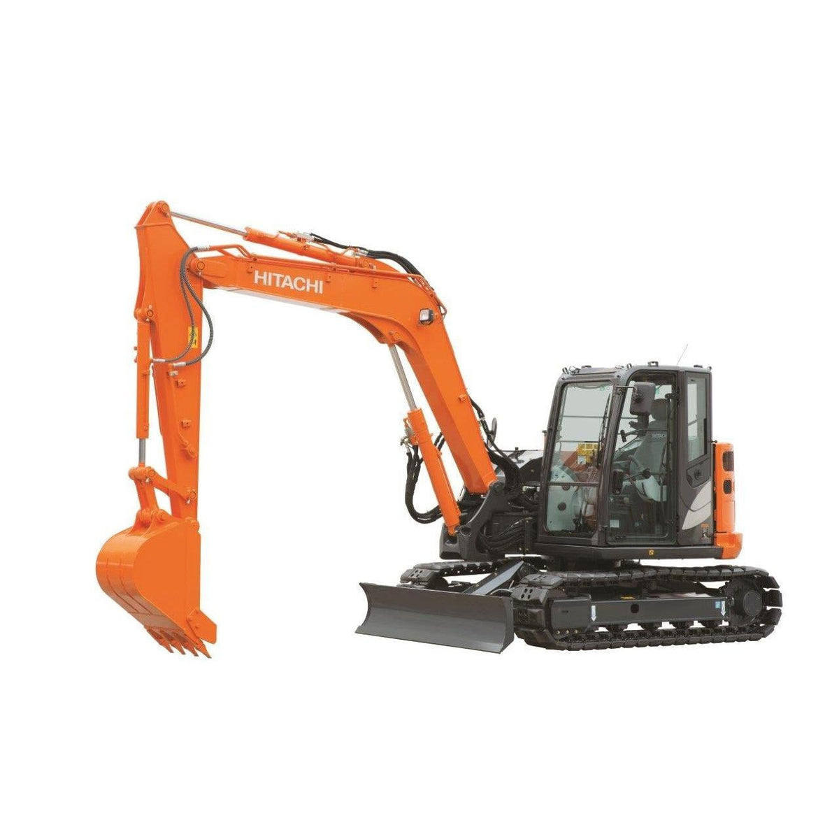 HITACHI COMPACT SERIES POLYCARBONATE EXCAVATOR WINDSHIELD| REPLACEMENT | #4684422 | #4684423