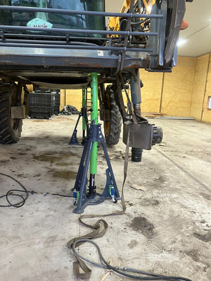 20 Ton Pneumatic Agricultural Sprayer Jack & Safety Stand - product view 1