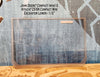 John Deere G/P and Hitachi ZX-5N Compact Excavator Polycarbonate Windshield | OEM FYD00006271, FYD00006272 - JD G Comp Mini Hitach ZX 5N Compact Mini Lower 5