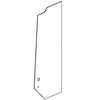 JOHN DEERE K SERIES WHEEL LOADER SIDE GLASS | T244710