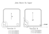 John Deere G/P and Hitachi ZX-5N Compact Excavator Polycarbonate Windshield | OEM FYD00006271, FYD00006272 - John Deere Exavator 35 50 wiper milling updated