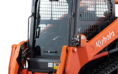 KUBOTA SVL -2 REPLACEMENT SKID STEER DOOR | POLYCARBONATE | #V0621-34520