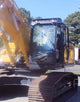 Kobelco 75 through 300 excavator application for windshield OEM LQ02C01301S001 and LQ50C00002S002