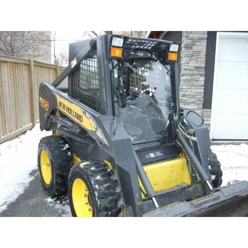 NEW HOLLAND POLYCARBONATE SKID STEER DOOR | REPLACEMENT | #84344565 | #47405930