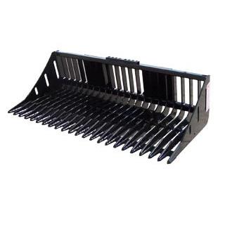 SKID STEER SKELETON ROCK BUCKET | HAUGEN