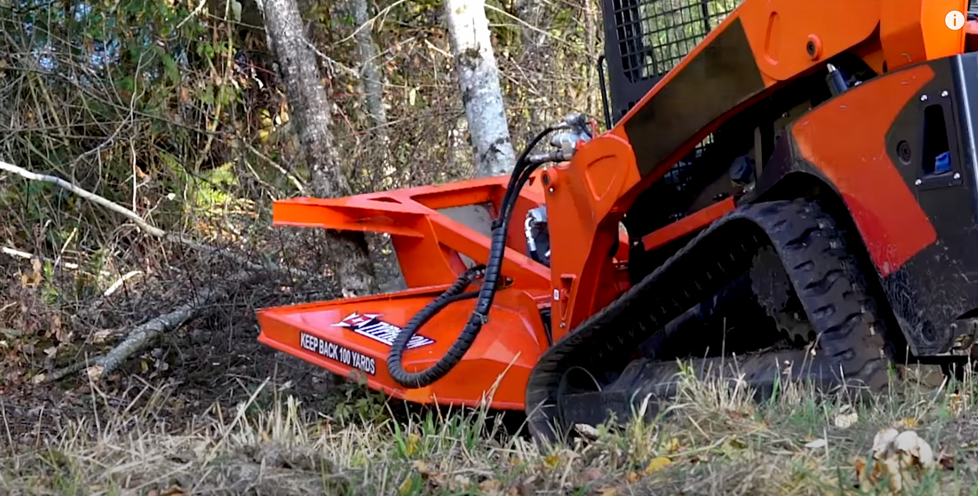 Load video: Video of Eterra Typhoon Clearing Mower