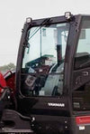 Yanmar SV100-2 excavator application for windshield OEM 172B11-69180 and 172B11-69360