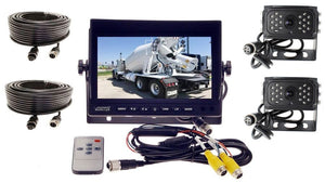 Camera Source 7-inch heavy-duty AHD monitor and two-camera system