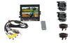 Camera Source quad-view monitor DVR controls