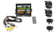 Camera Source quad-view monitor DVR controls