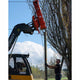 Eterra PDX-1000 driving posts on a skid steer