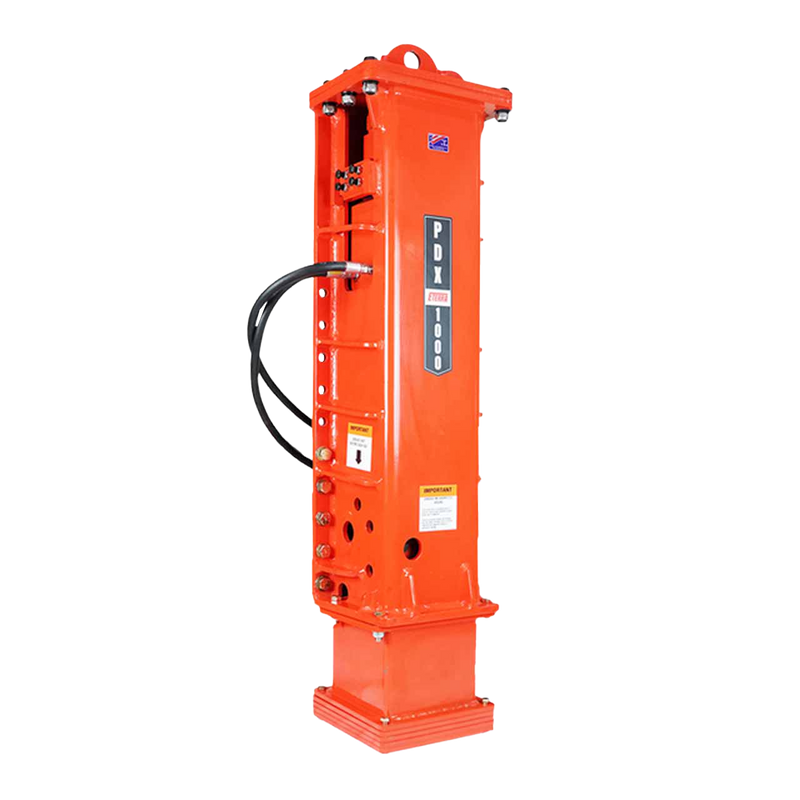 Eterra PDX-1000 excavator post driver attachment