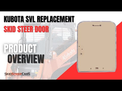 Made In USA Rollers Kubota SVL/SSV Door Roller Pair – Fiberglass Reinforced (Part V0511-35910 / V0531-35910) Fiberglass Car & Truck Reinforced Plastic Body Kits - Foto 6