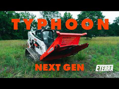 Eterra introduces the Typhoon V2 72-inch skid steer clearing mower