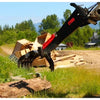 E60 SKID STEER FIXED BACKHOE W/ GRAPPLE RAKE | ETERRA