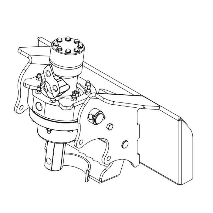 Mini Skid Steer Auger Drive Standard Drilling | Digga