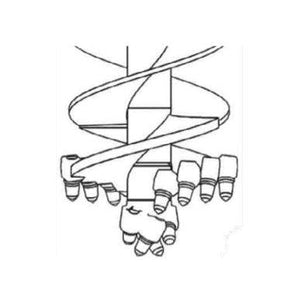 SKID STEER AUGER ADAPTER, EXTENSION & REPLACEMENT TOOTH/POINT | HAUGEN