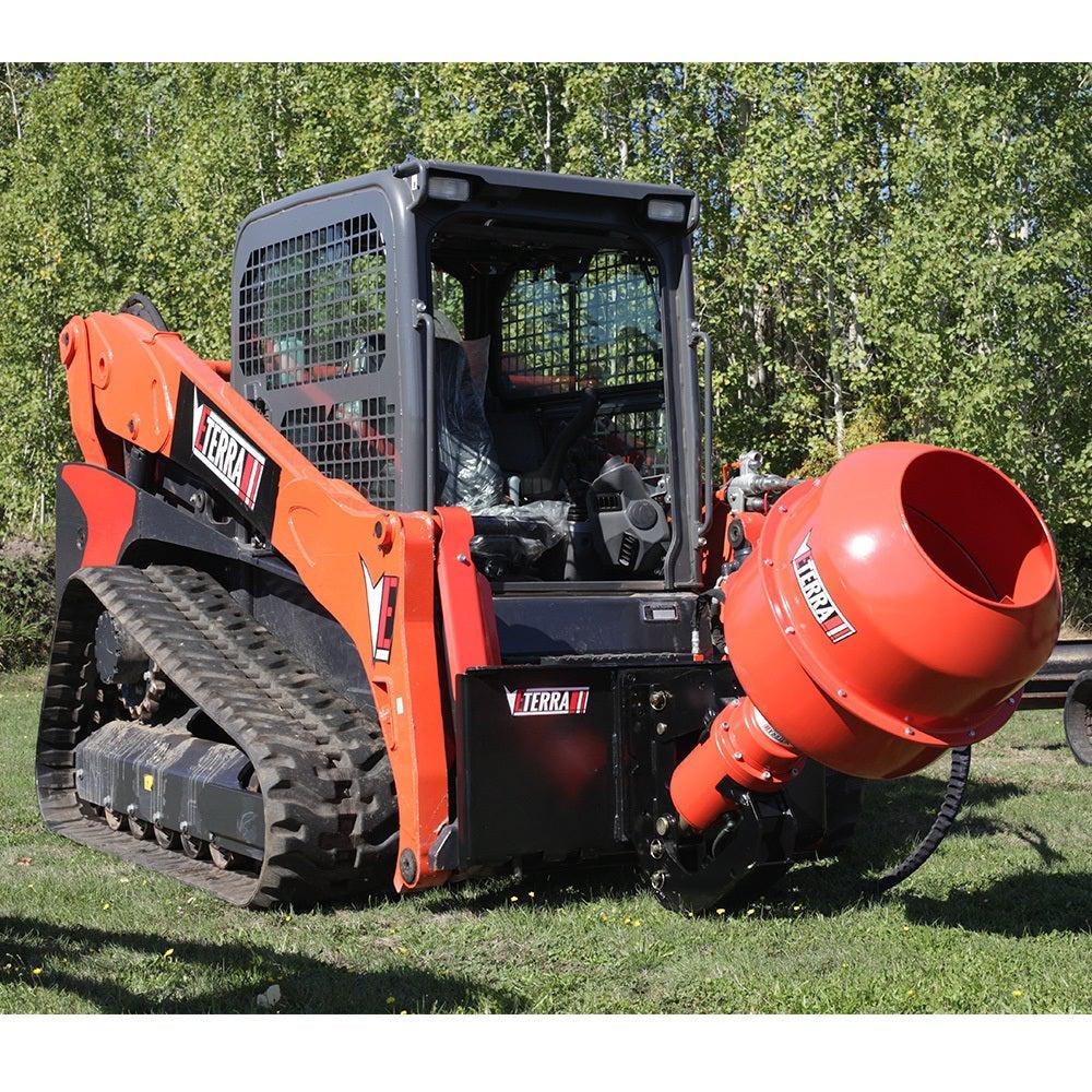 SKID STEER AUGER AND CONCRETE MIXER ATTACHMENT | ETERRA