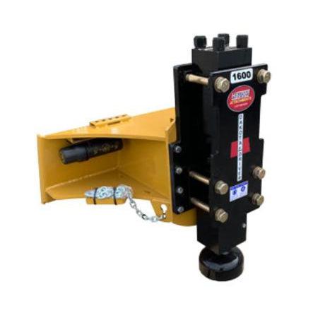 Snow Post Driver SKID STEER POST DRIVER | HAUGEN – SkidSteerCabs.com