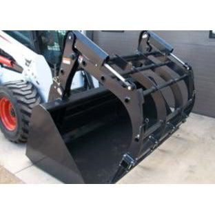 SKID STEER ROUND BALE GRAPPLE | REMOVABLE GRAPPLE | HAUGEN