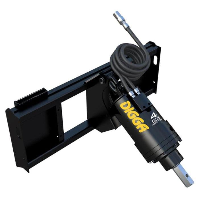 Skid Steer Auger Drive High Flow Single Speed | Digga