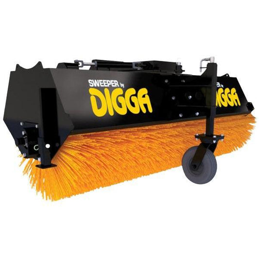 Skid Steer Hydraulic Angle Broom | Digga